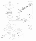 Air Cleaners Diagram and Parts List for 613477-1202-E1  Briggs and Stratton Engine